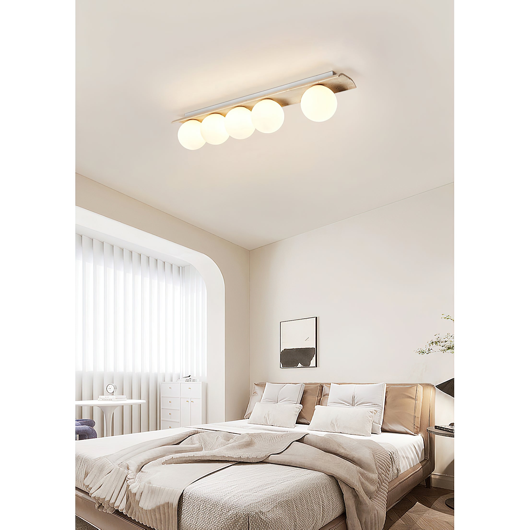Bianca Globe Ceiling Lamp T1913