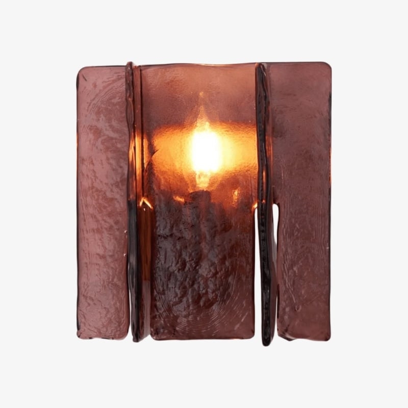 Lumiridge Wall Lamp - Modern Metal and Glass for Bedroom T572