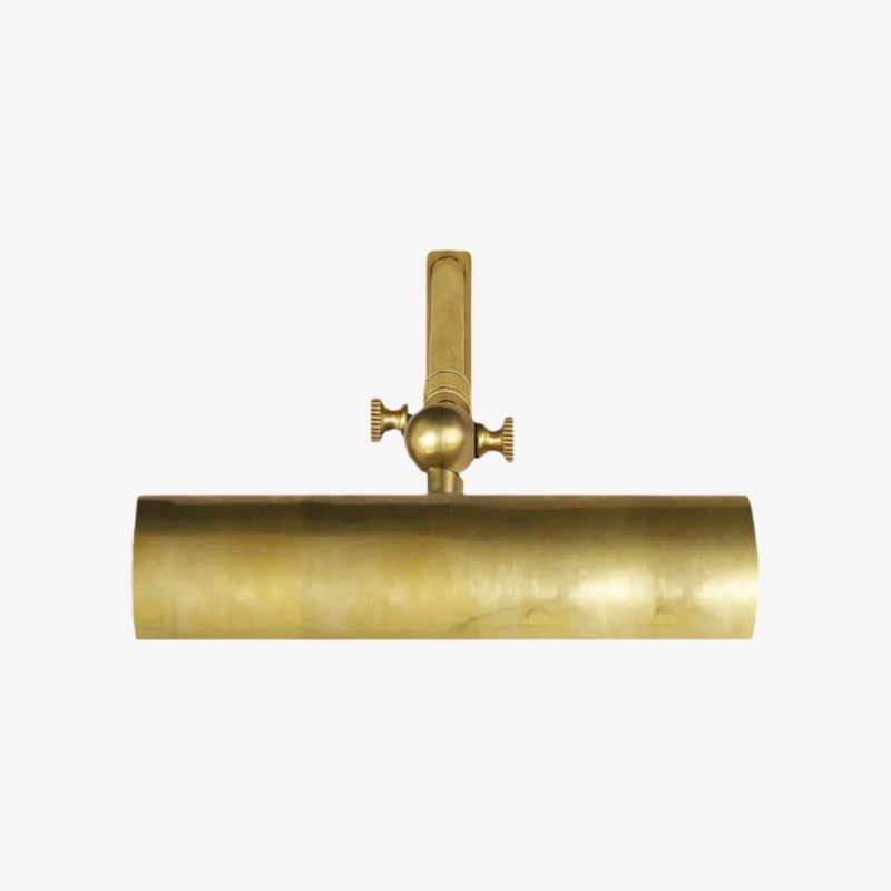 Libris Cylinder Picture Light - Metal Shade Wall Lamp for Living Room or Bedroom T601