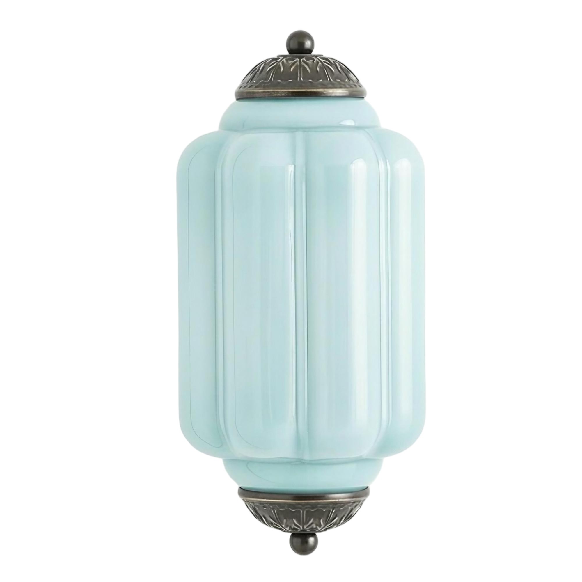 Vintage Eloise Glass Wall Light - Art Deco Style for a Chic Living Room G52