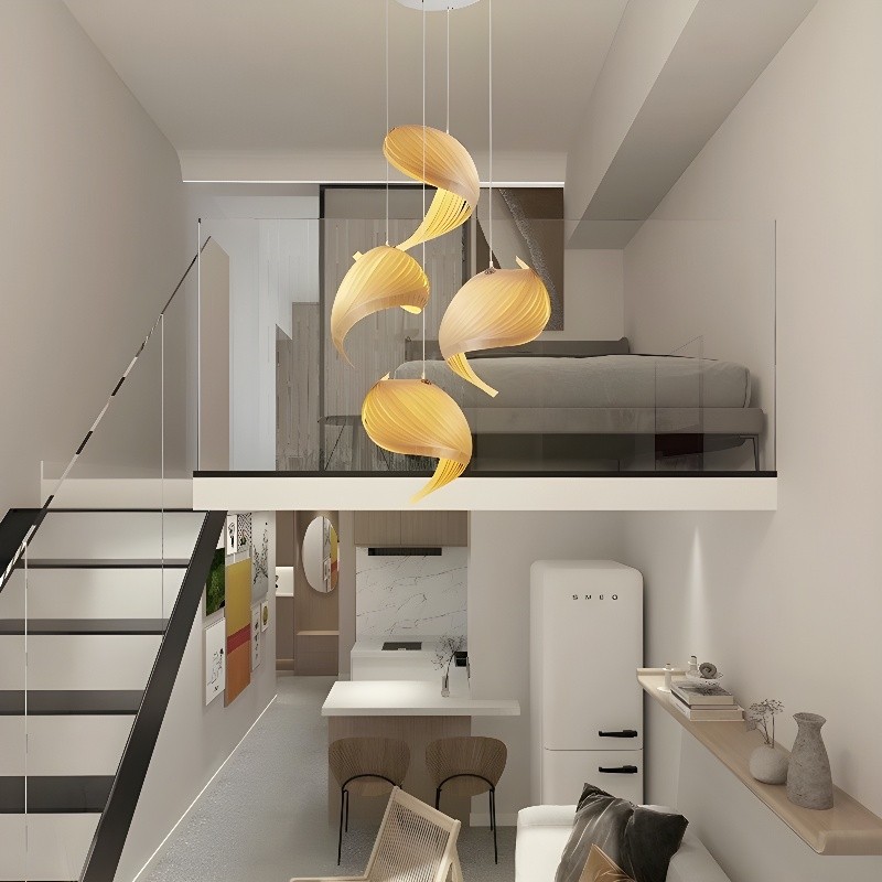 Nautilus Shell Pendant Light S196