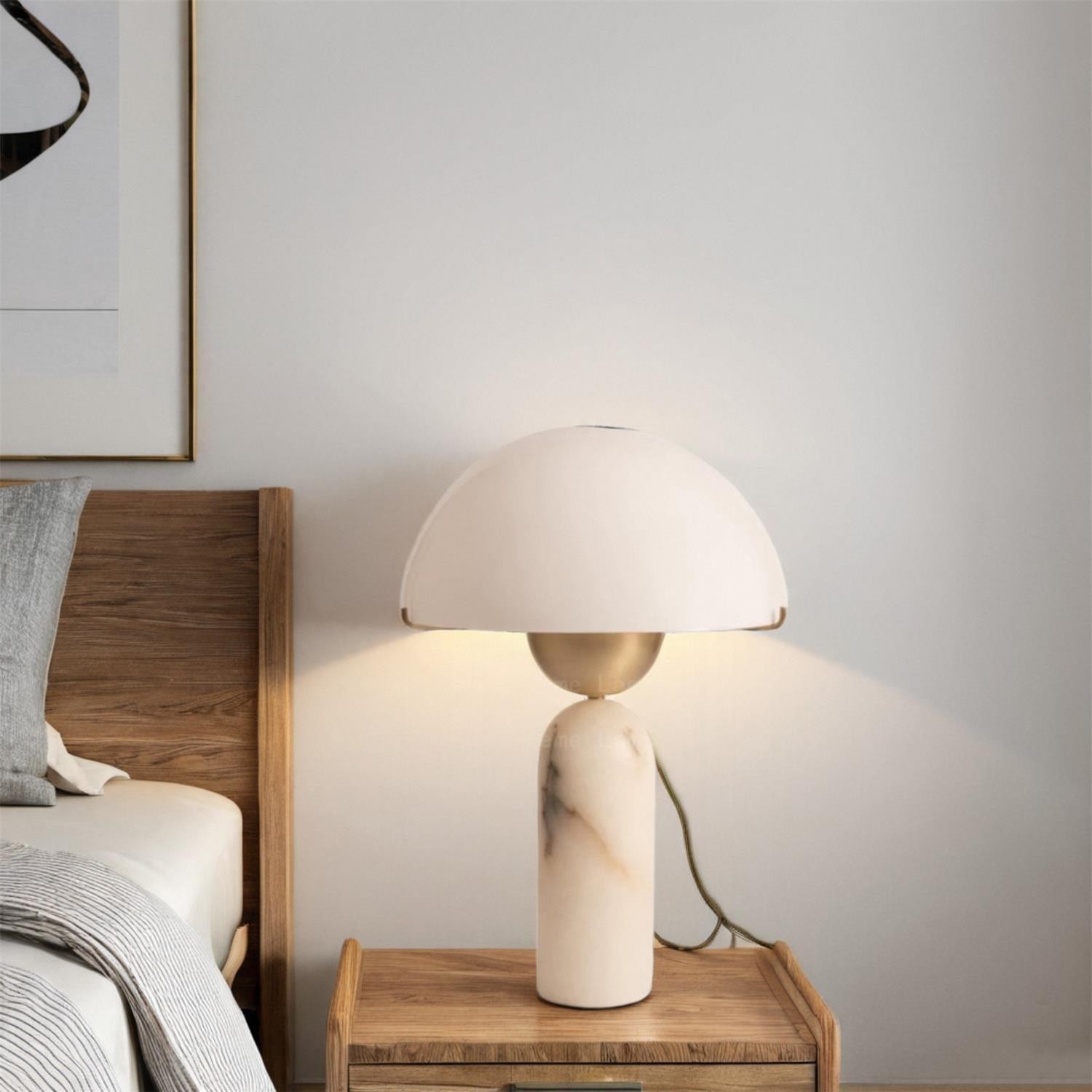 Nordic Simple Creative Alabaster Glass Table Lamp M333