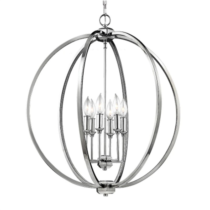 Globe Cage Candlestick Chandelier