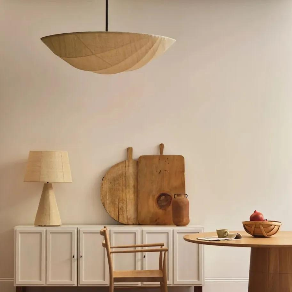 The Wabi-Sabi Canvas Linen Ceiling Light T2007