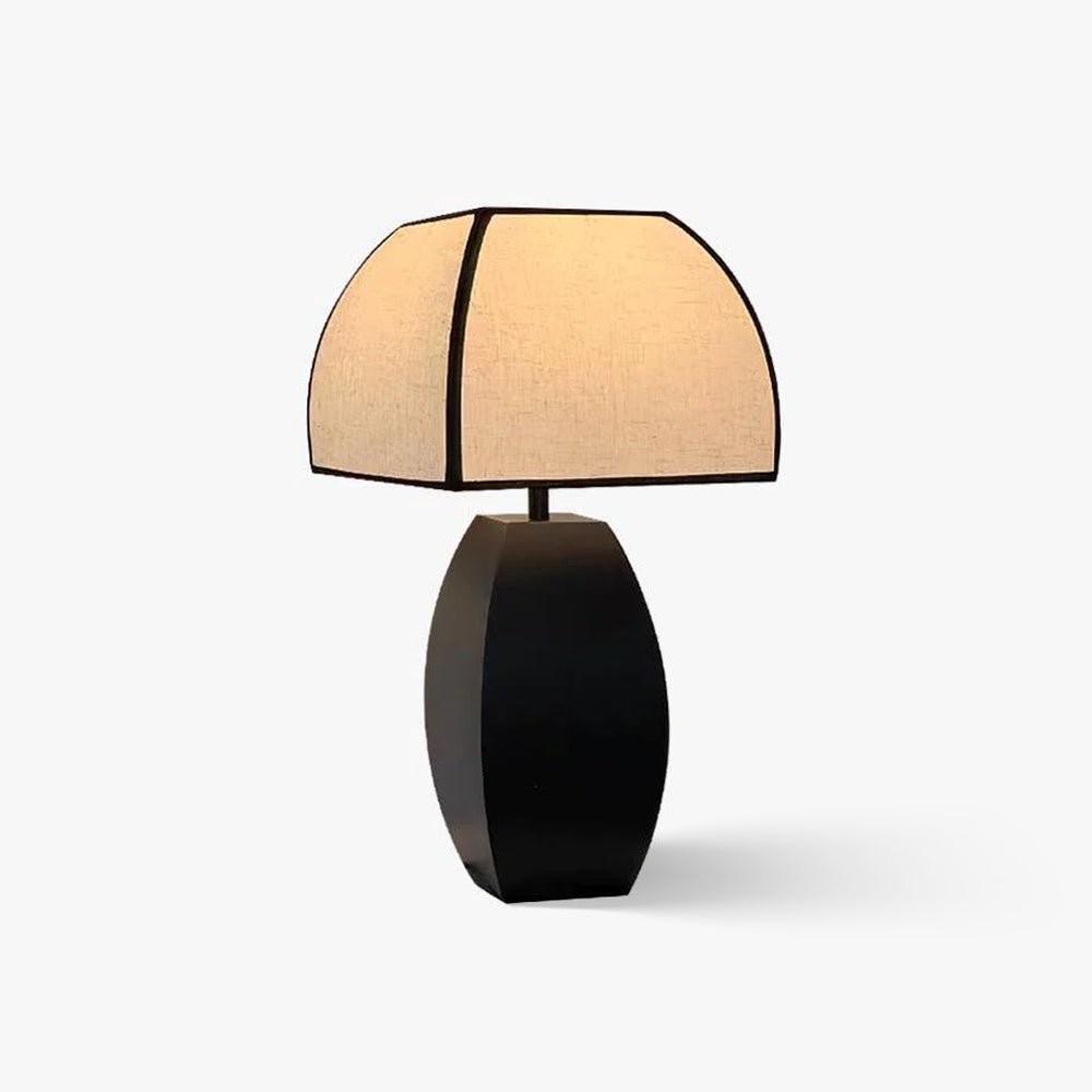 Retro Metal Mushroom Fabric Table Lamp M446