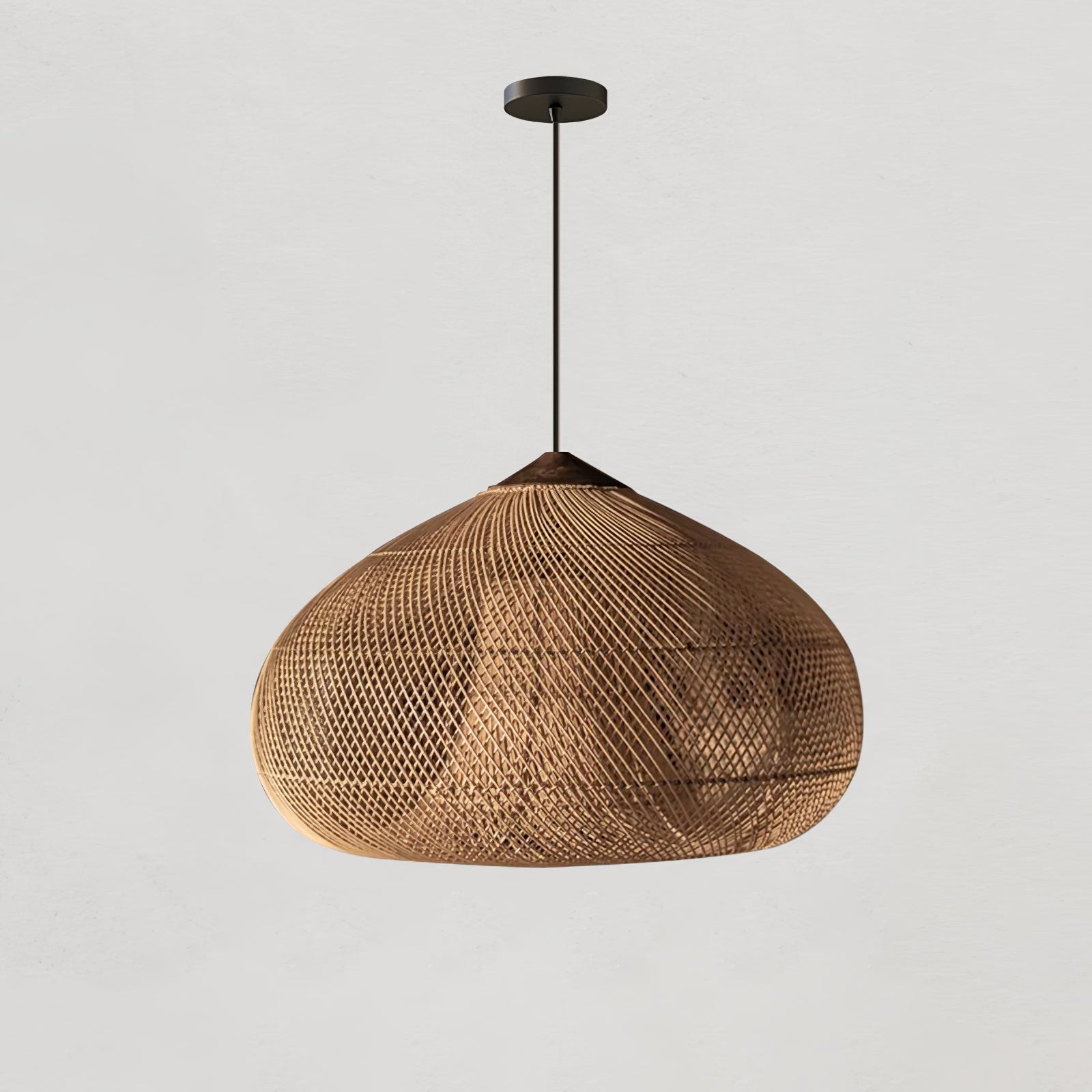 Harp Braided Rattan Pendant Lamp T048