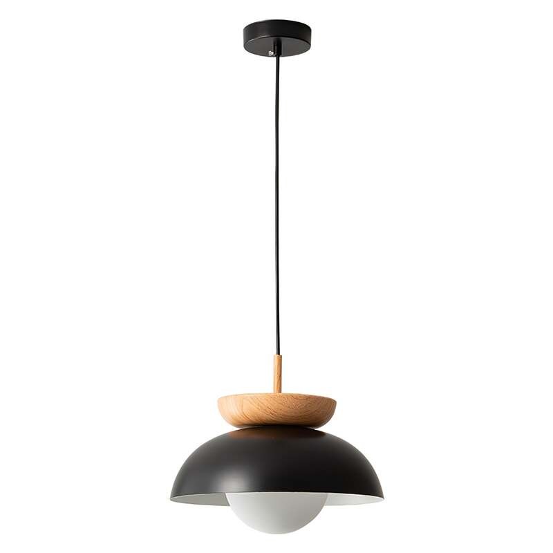 Nordic Semi Wooden Pendant Light S63