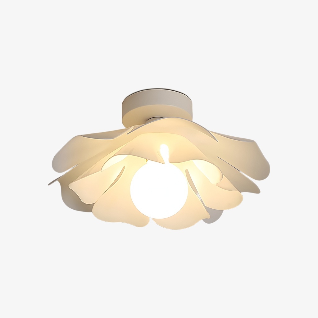 Layered Petal Ceiling Light - Modern Acrylic and Iron for Bedroom S401