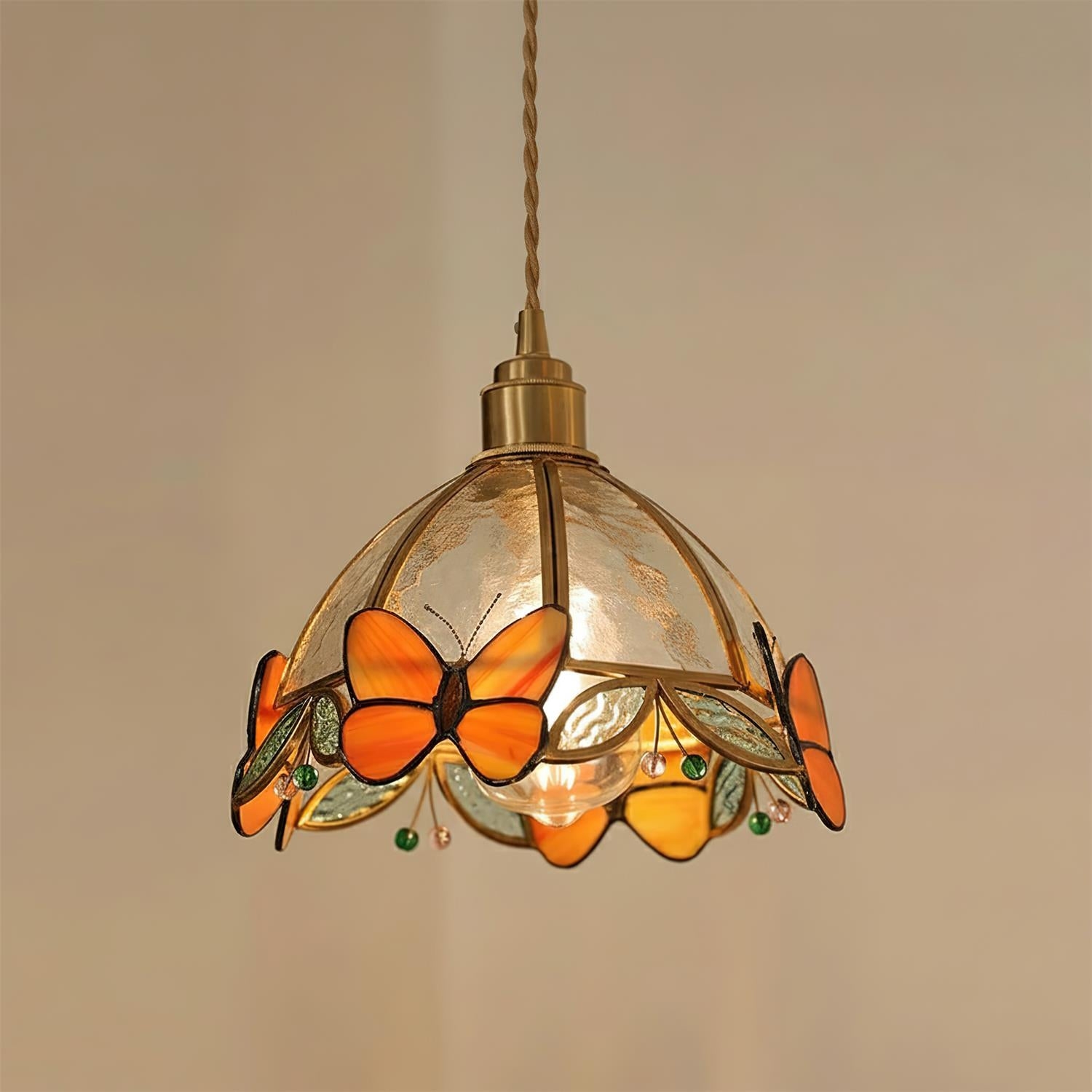 Butterfly Jewel Pendant Lamp T1468