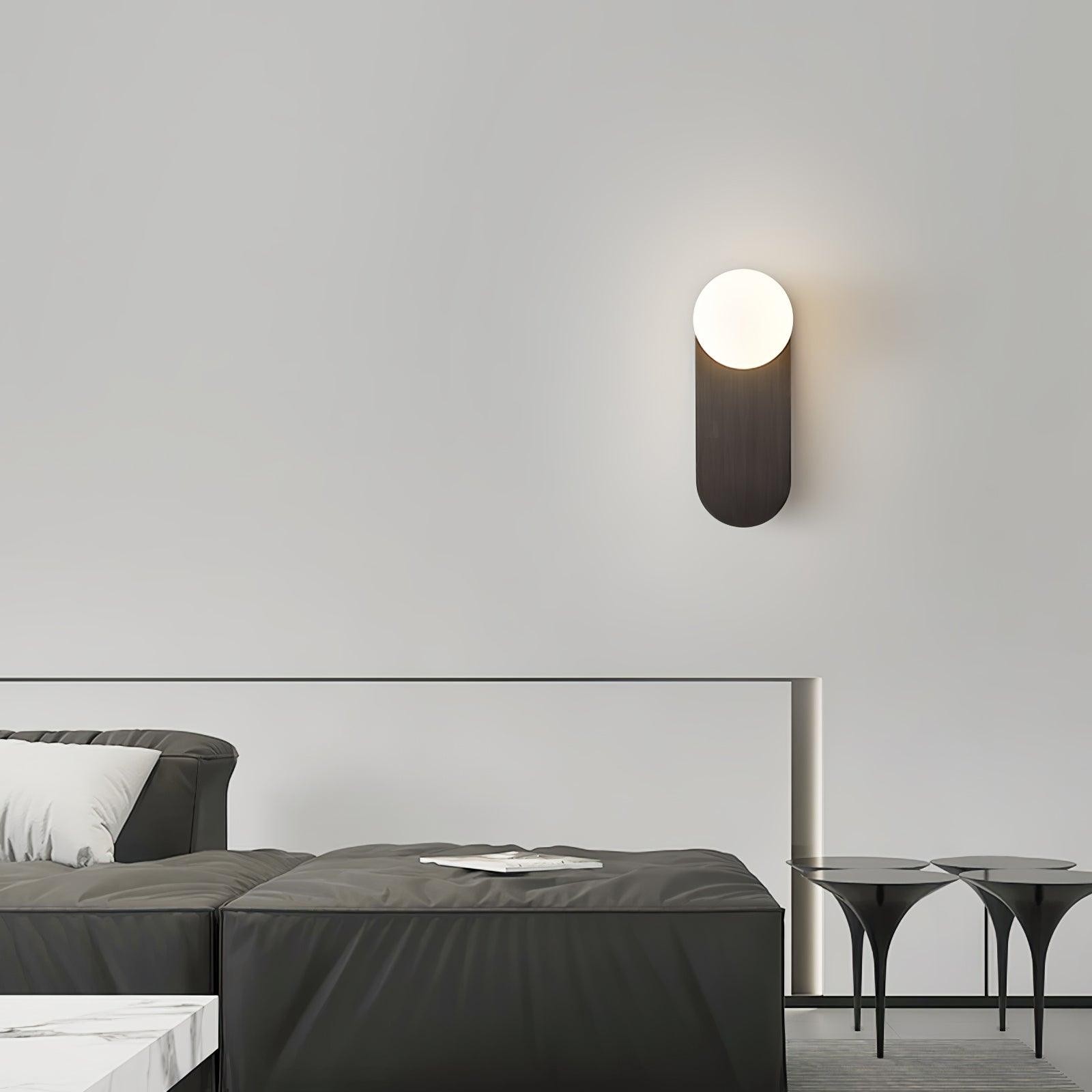 Modern Glass Base Sconce M280