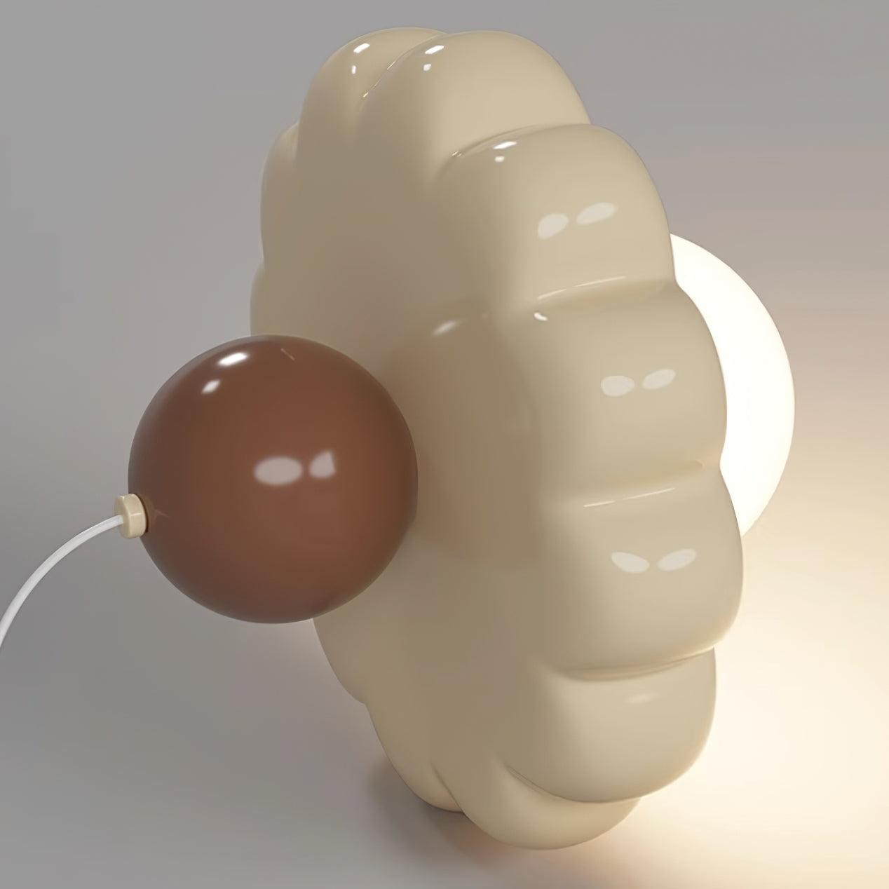 Cream Style Long Line Pumpkin Texture Pendant Lamp M173