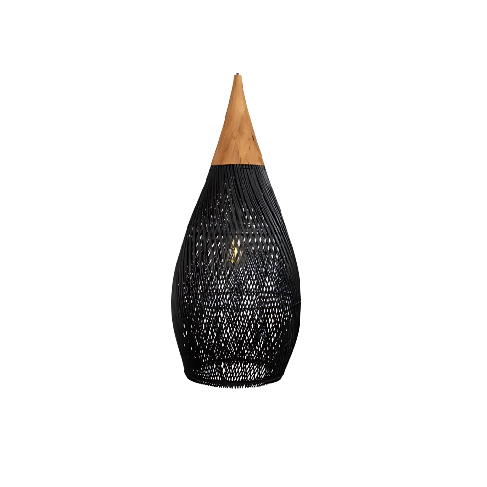 Handmade Rattan Tapestry Pendant Light T2063