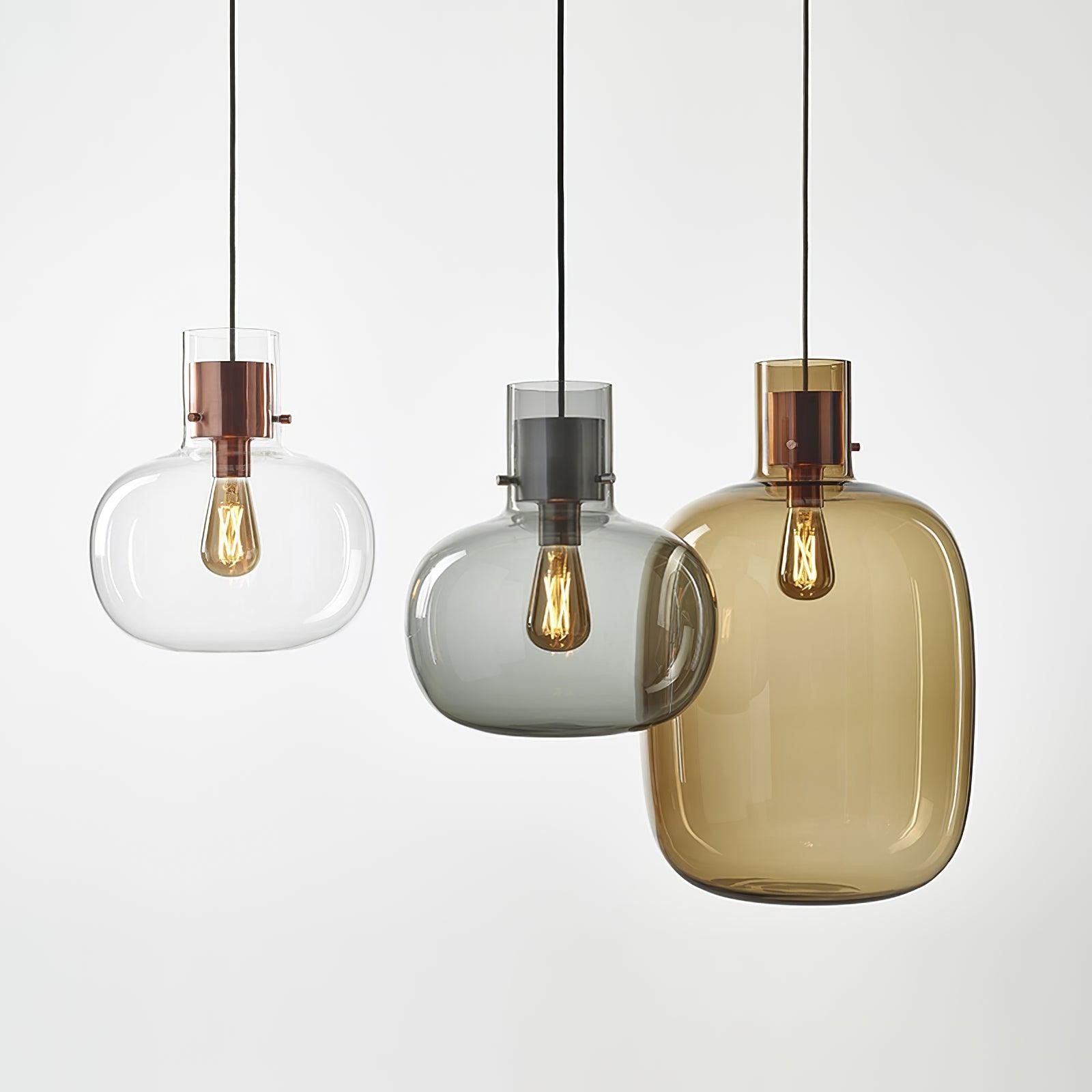 Nordic Minimalist Luxury Personality Glass Pendant Light M384
