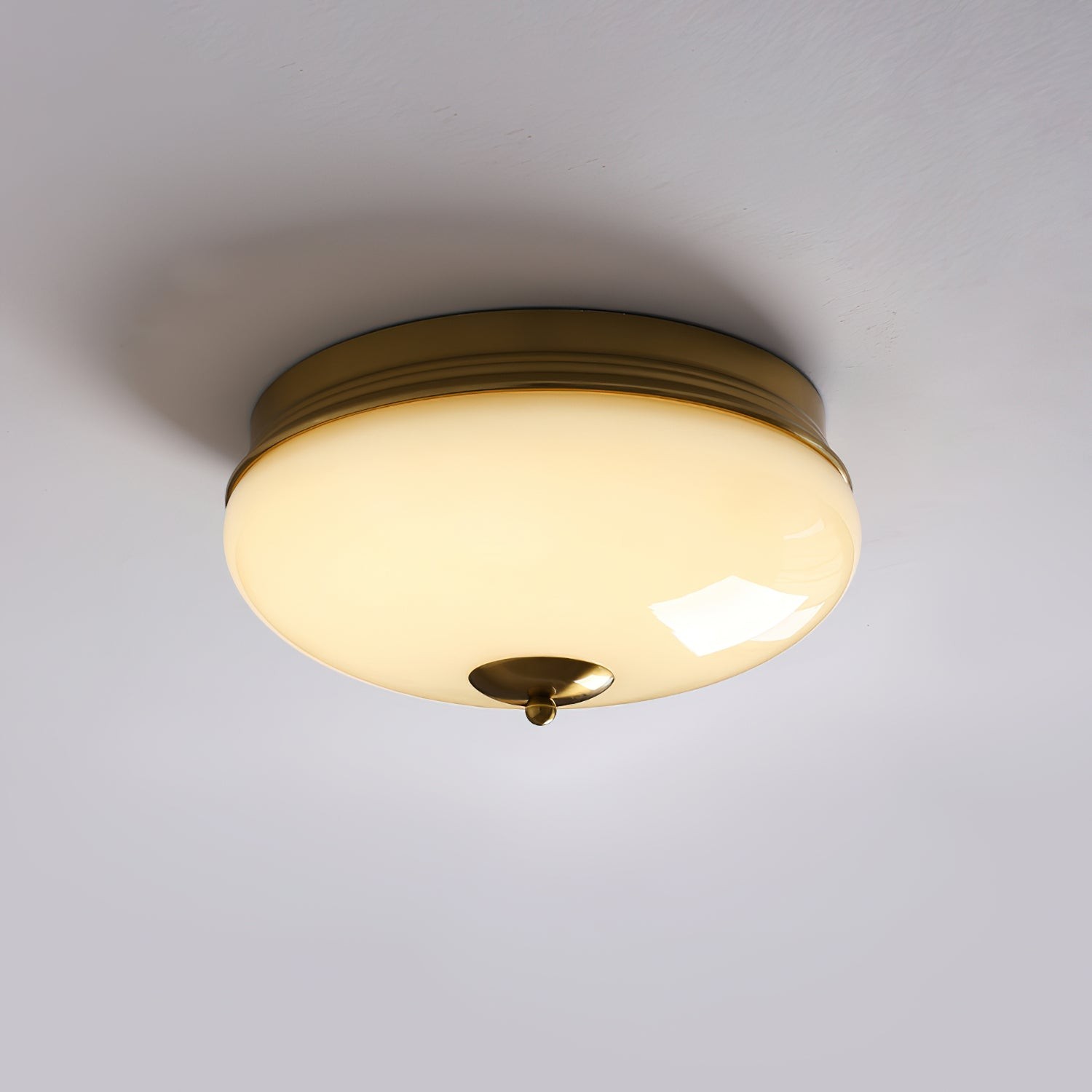 European Mid Century Cream Ceiling Light M140