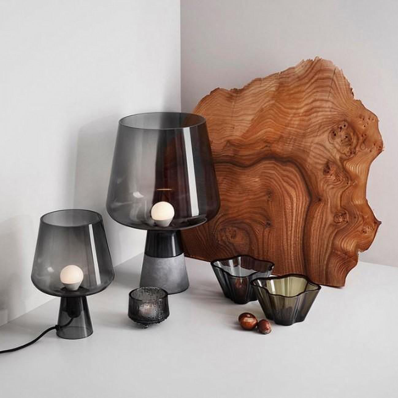 Glass Table Lamp - Glass Dome Nordic Design for Bedroom