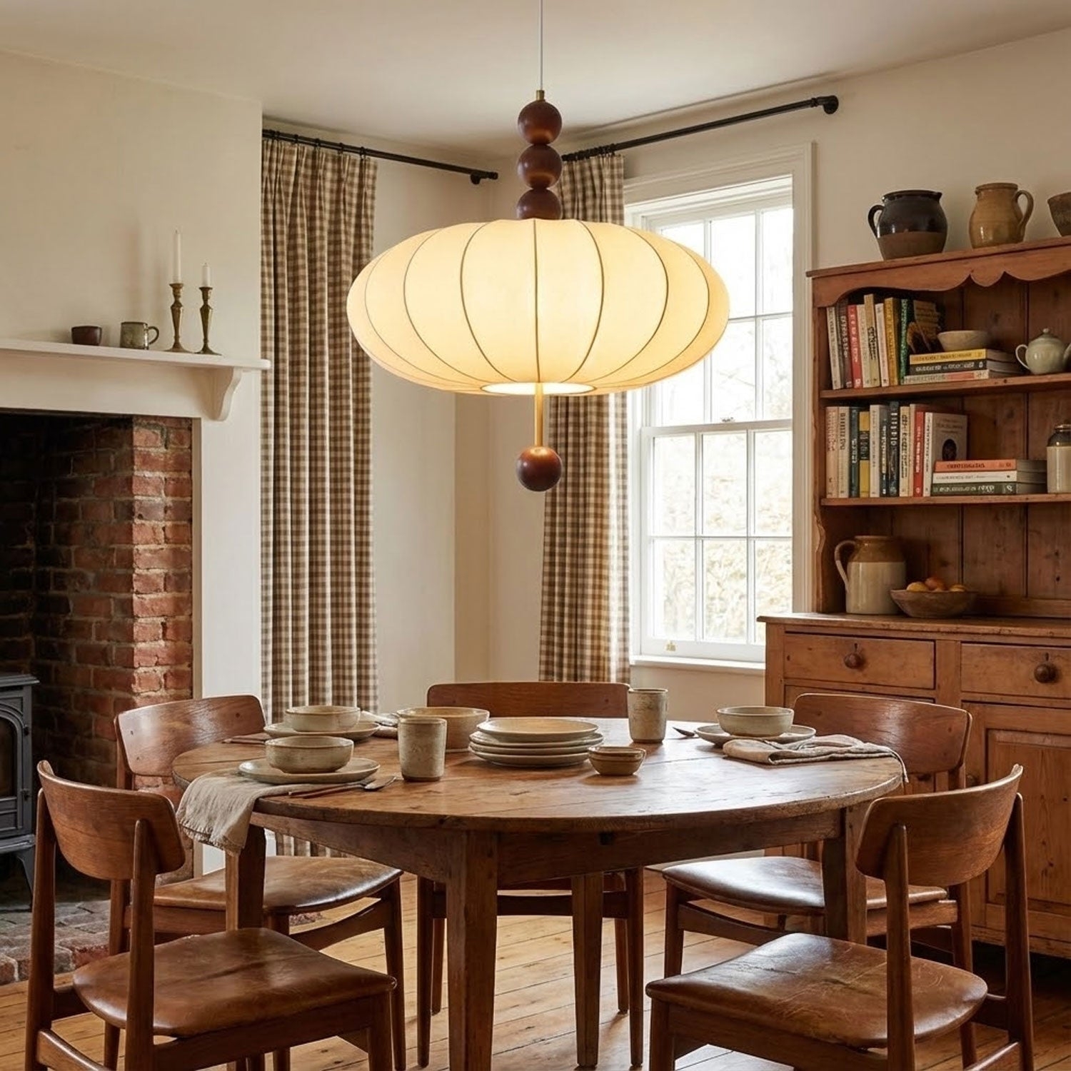 Adelaide Fabric Pendant Light T1574