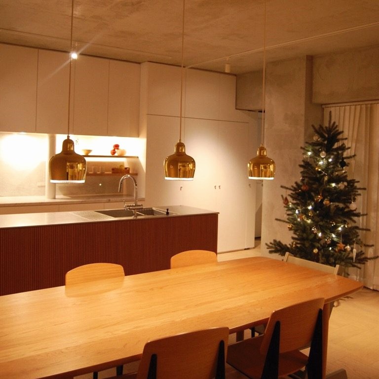 Golden Bell Pendant Lamp
