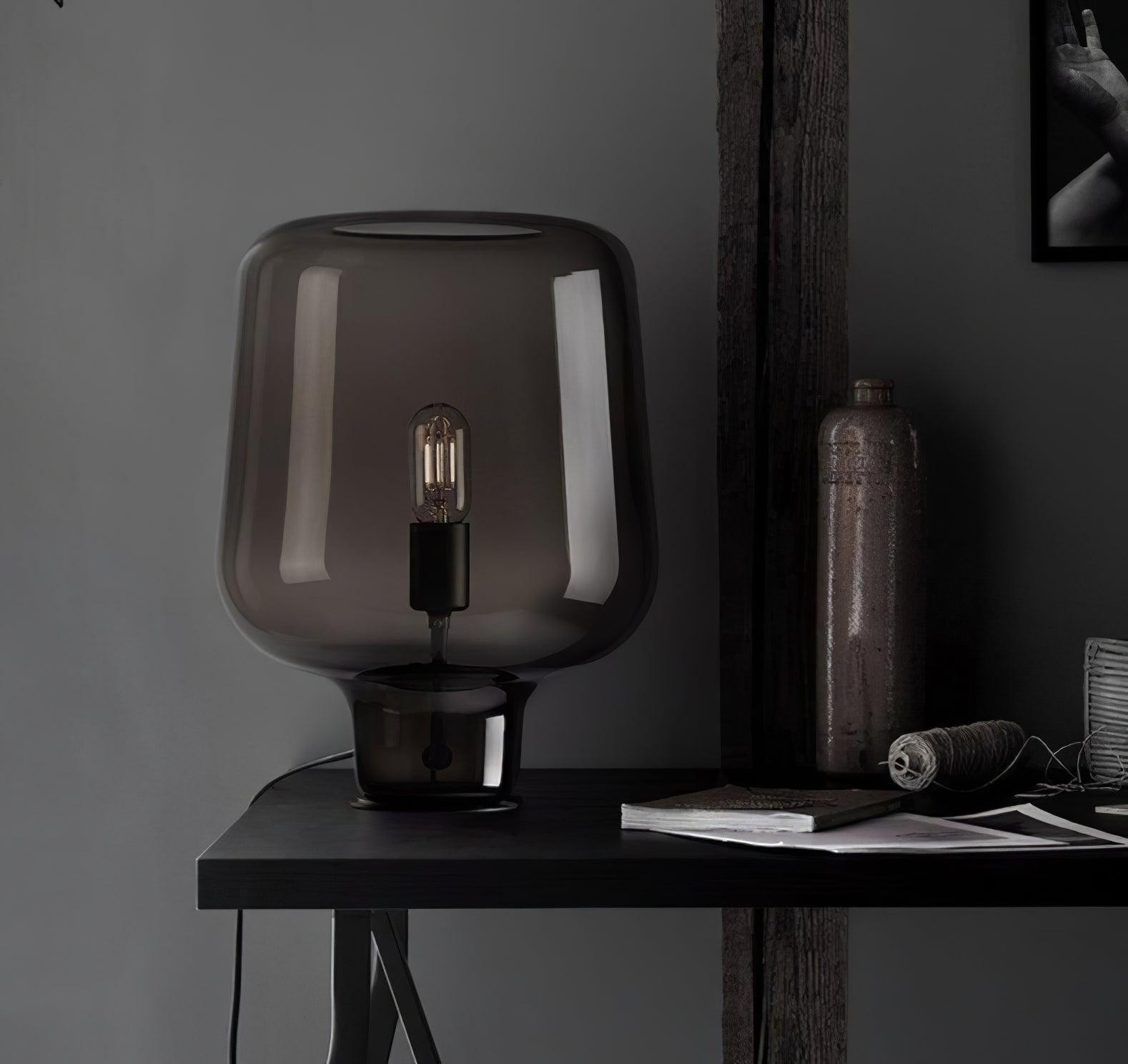 Glass Dome Table Lamp M222