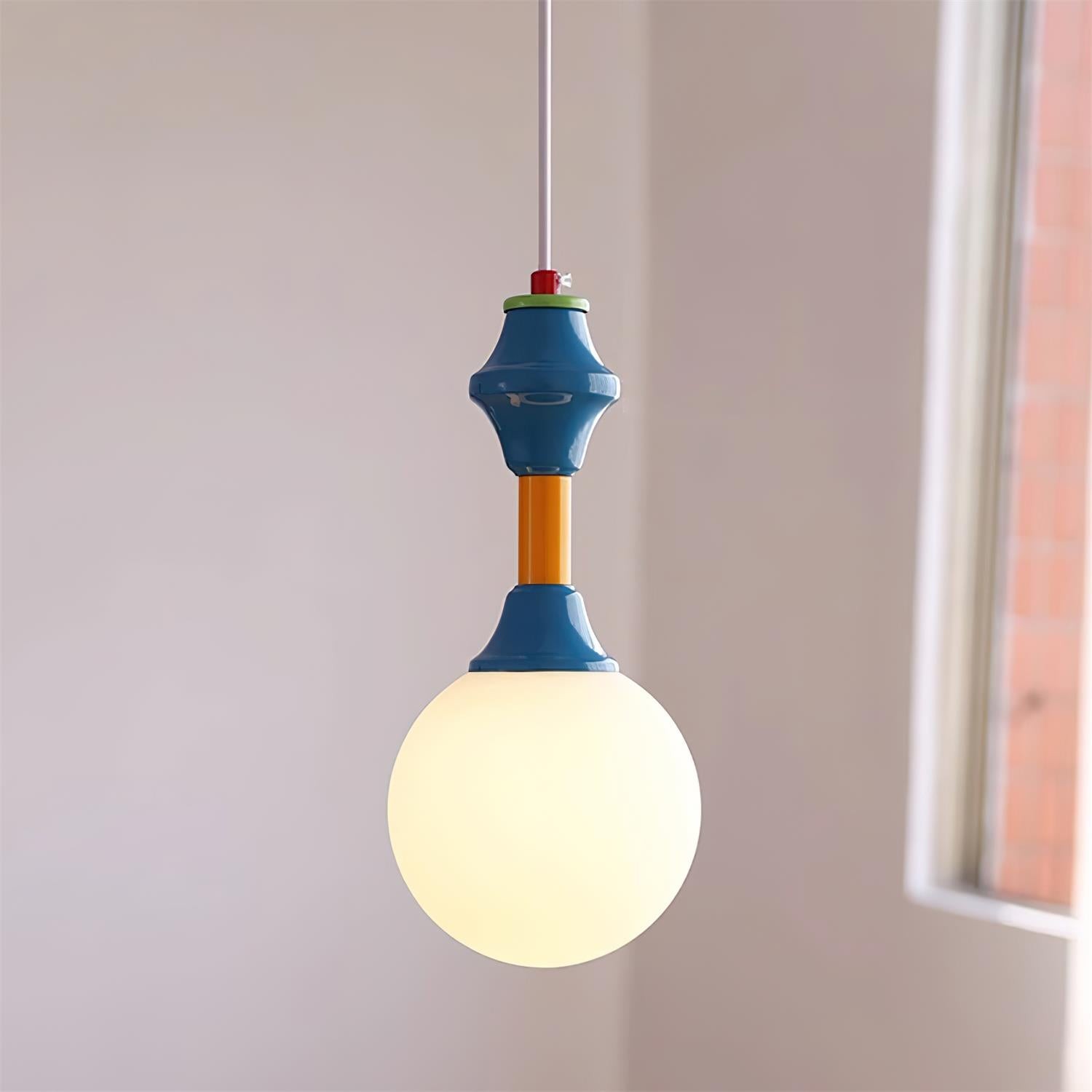French Blue And White Atmosphere Pendant lamp M93