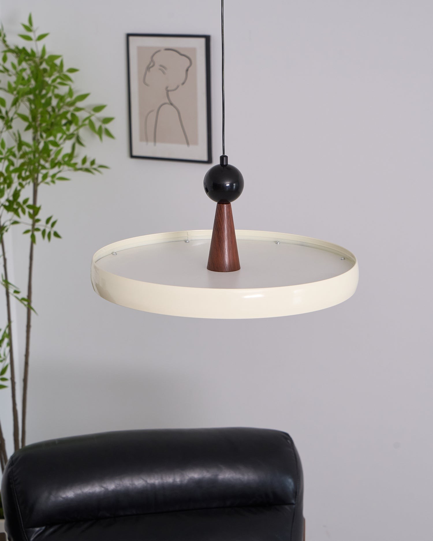 UFO Swing Arm Pendant Light P037