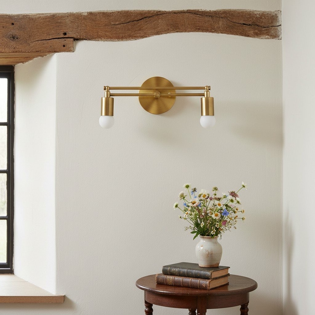 Mobilux Line Modern Vanity Light - Bathroom Wall Fixture in Art Deco Style T354