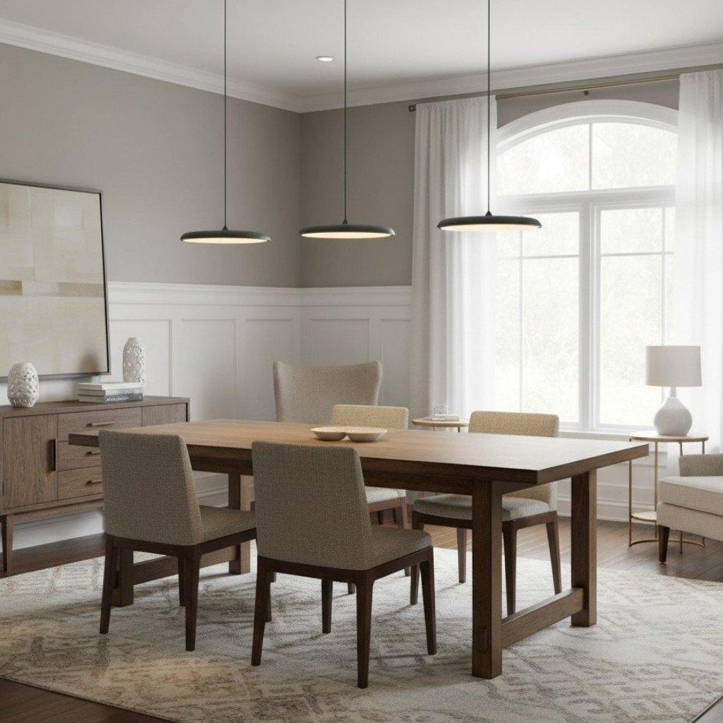 Astris LED Disc Pendant Lamp - Stylish Minimalist Light for Home Interiors T583