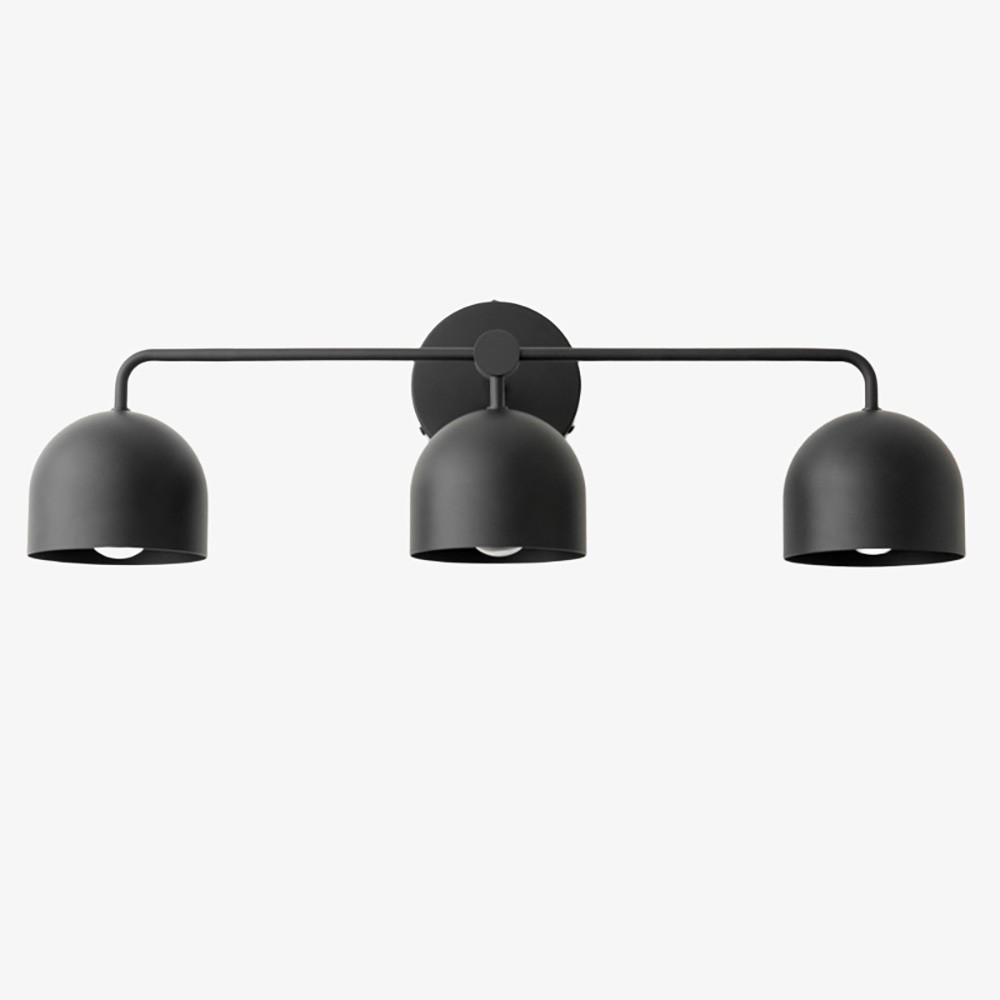 Metio Dome Farmhouse Wall Lamp - Metal Bathroom Mirror Sconce Light T450