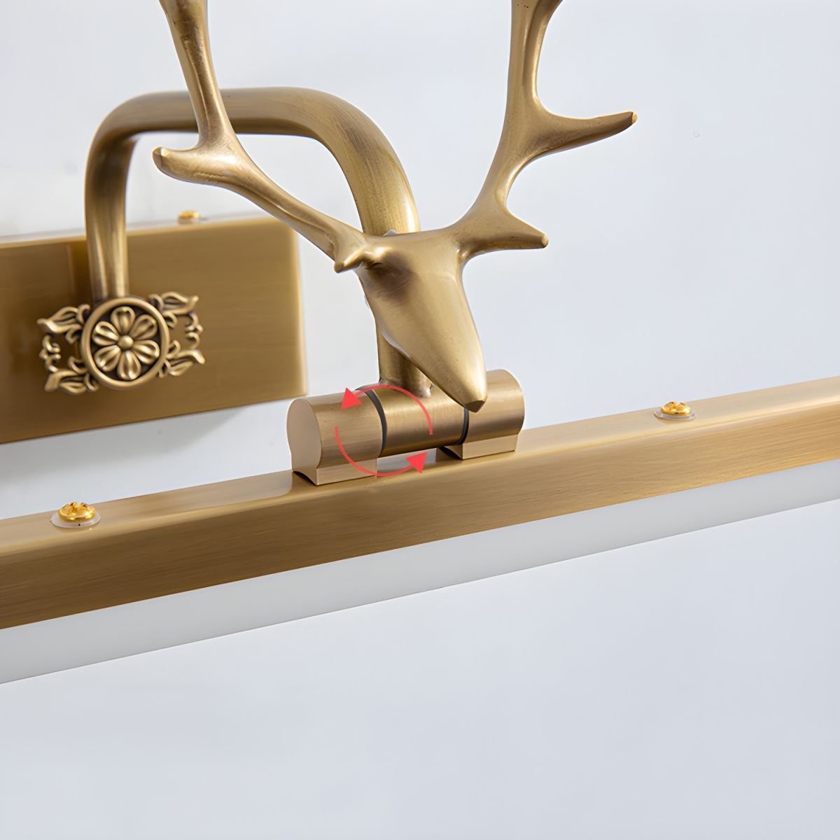 Metal Antler Linear Design Wall Lamp M582