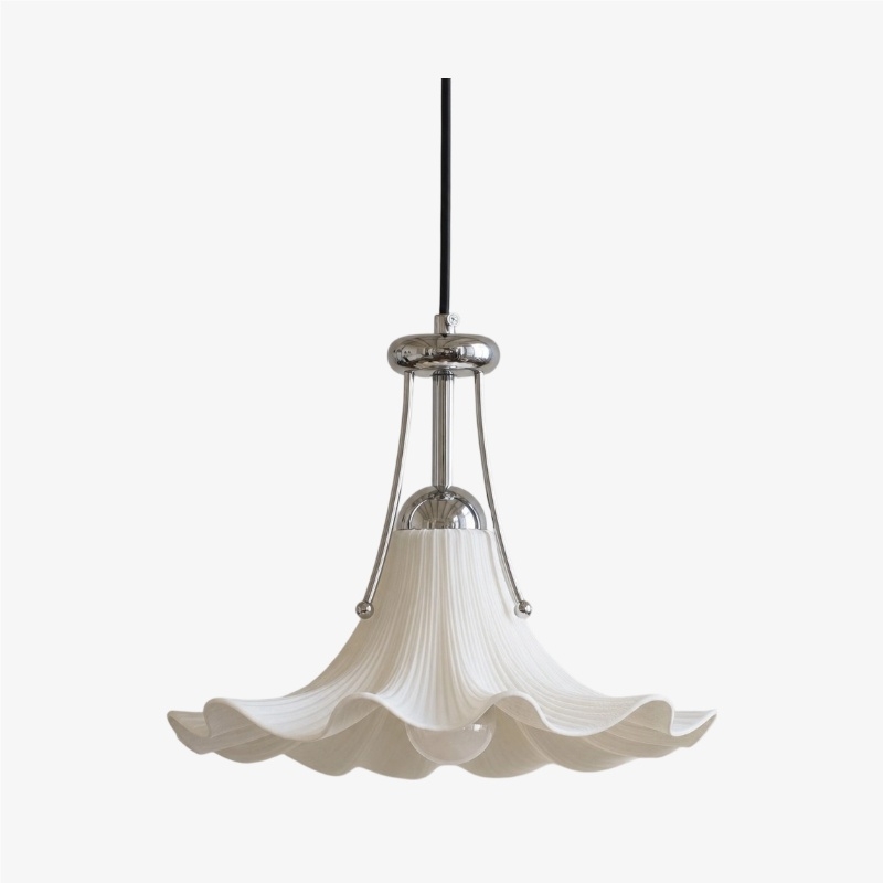Cazelle Artistic Floral Pendant Lamp - Modern Sculptural Fixture for Living and Dining Areas T2252