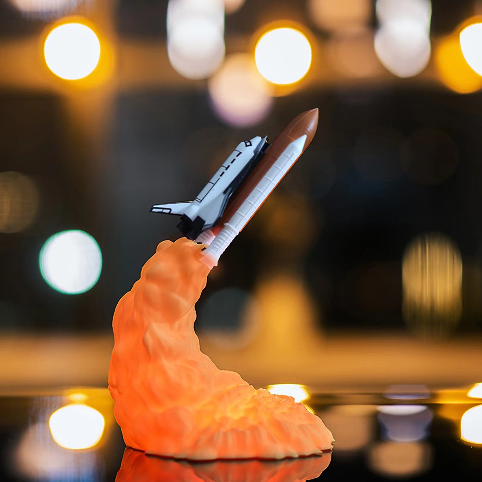 Creative 3D Printed Airplane Fire Dragon Table Lamp M585