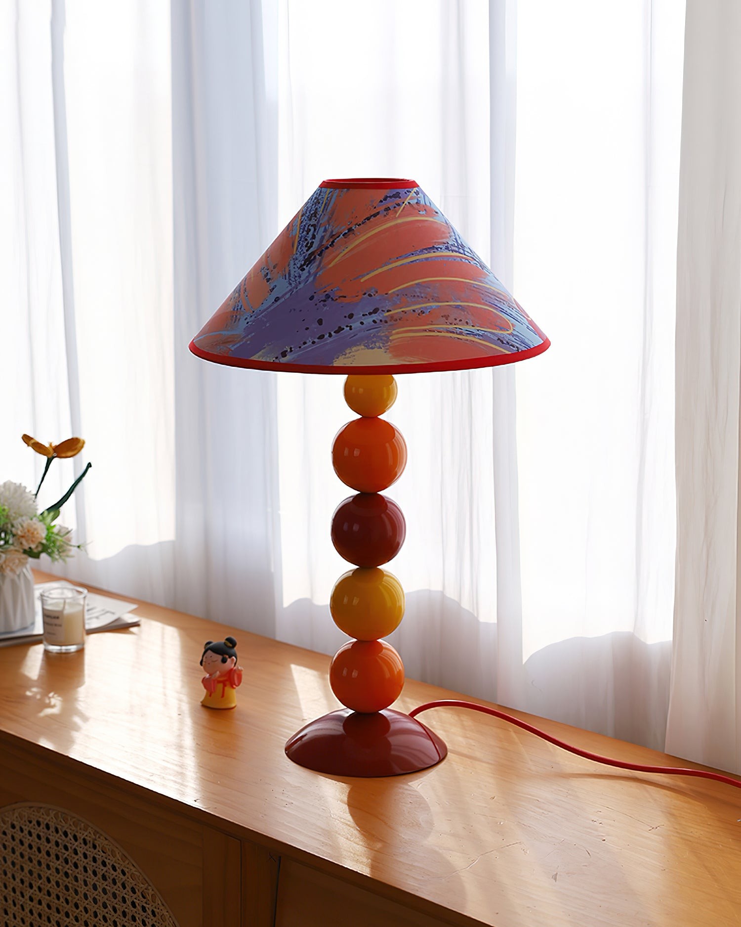Retro Coloful Stacking Ball Table Lamp M230