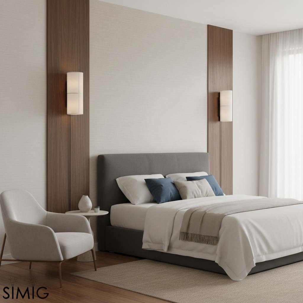 Cylume Fabric Wall Sconce – Vertical Design for Living Room T546