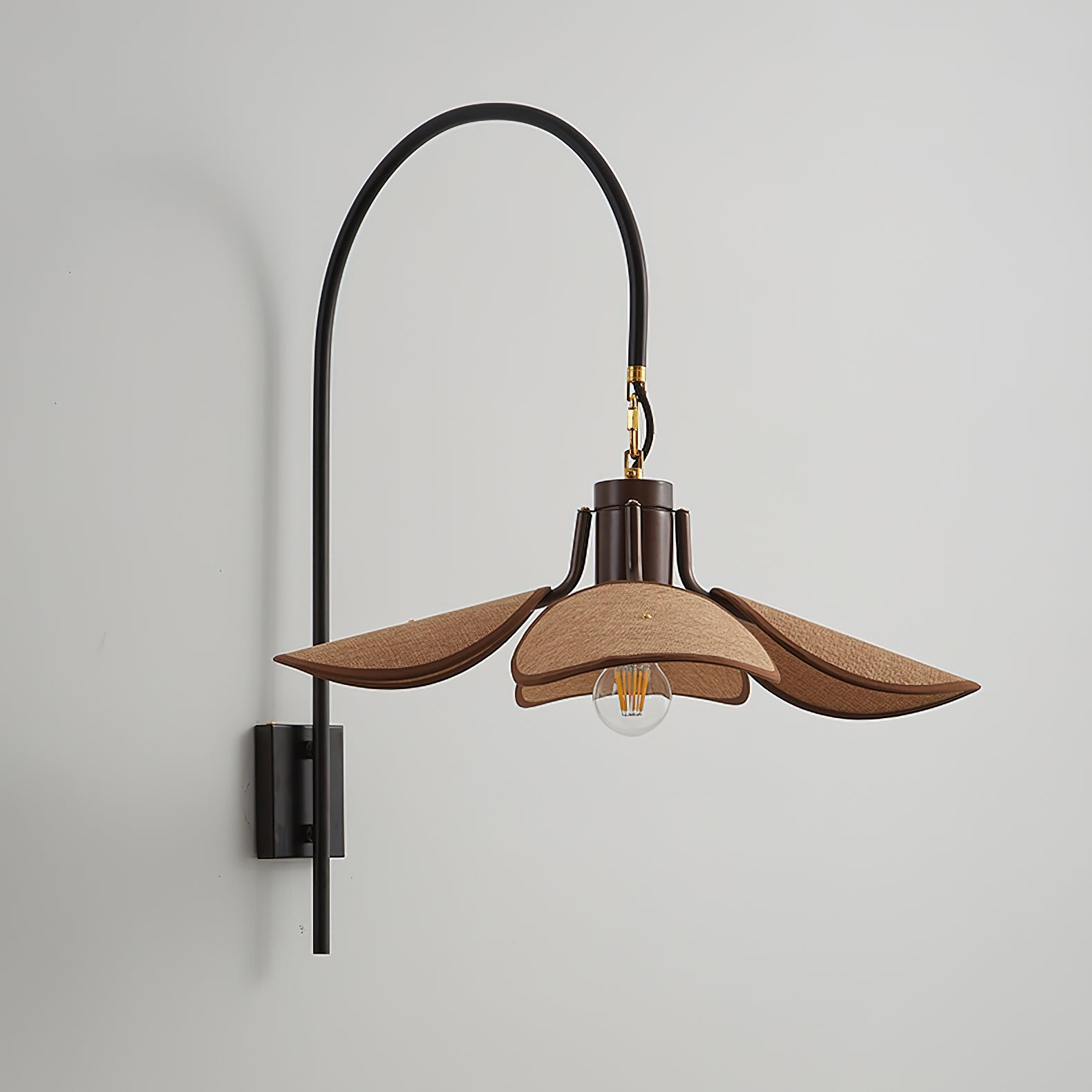 Retro Wabi-Sabi Style Petal Bloom Wall Lamp M517