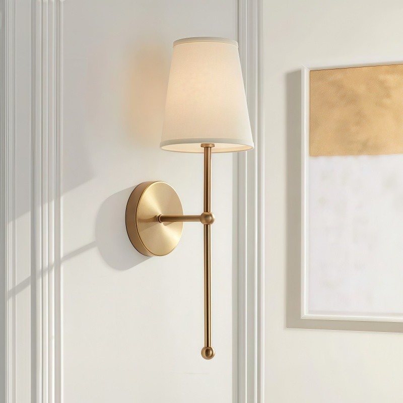 Modern Gold Wall Lamp ‑ Minimalist Design for Stylish Interiors  G21