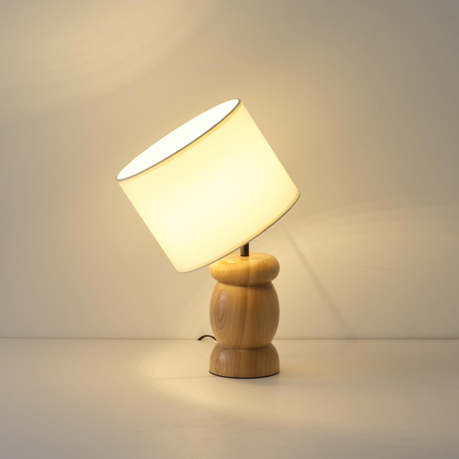 Pebble Wood Table Lamp T1671