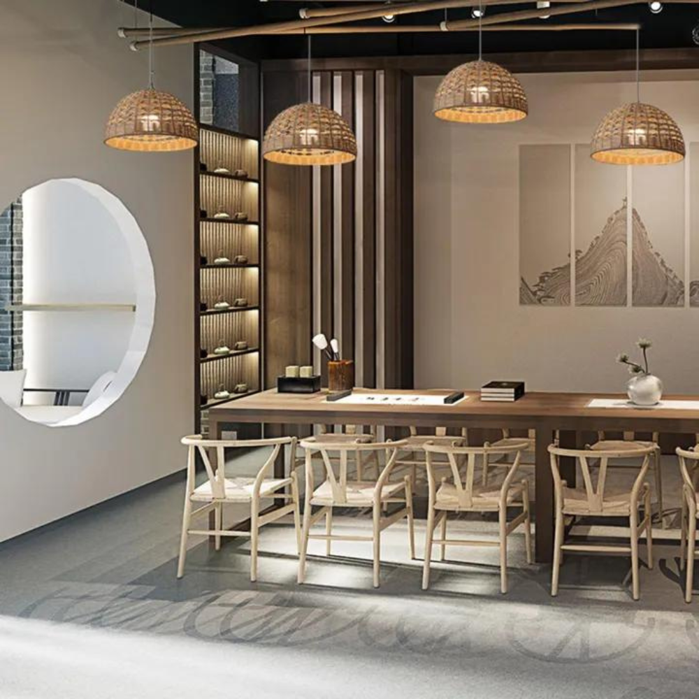 Modern Enlightenment Bamboo Pendant Light T2125