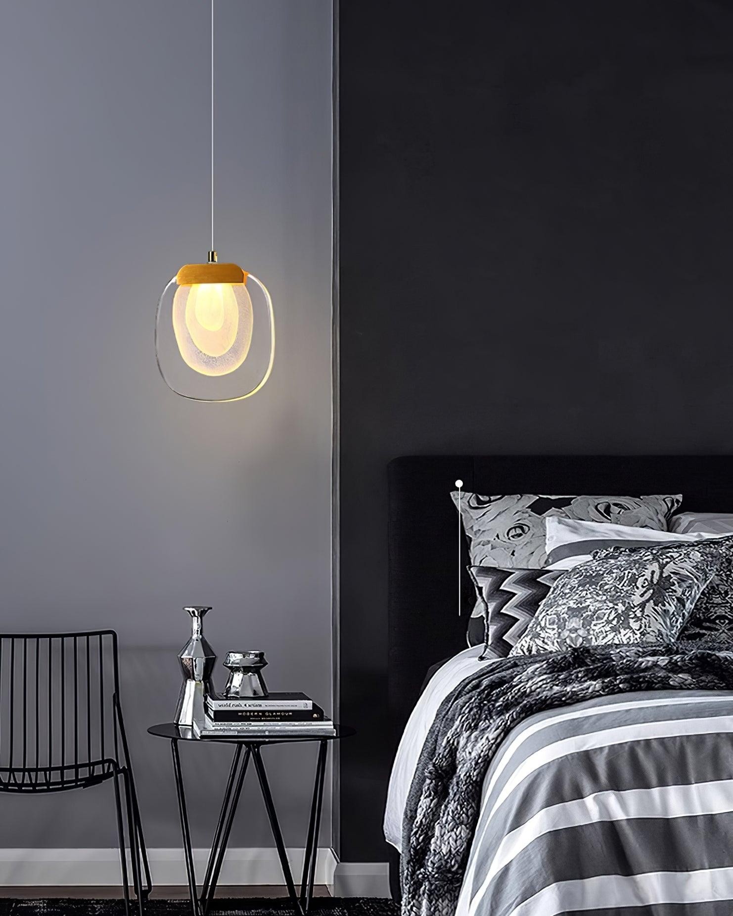 Glass Ripples Pendant Lamp M156