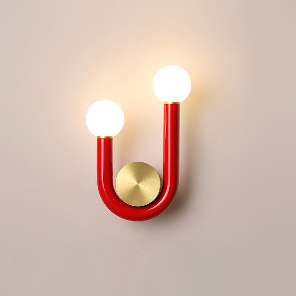 Creative U Shaped Double Head Wall Lamp M91