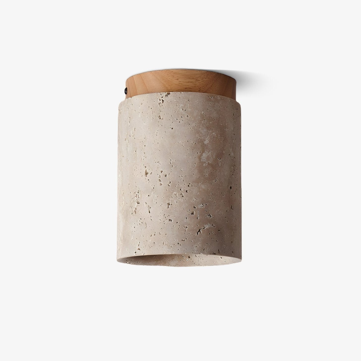 Marble Travertine Column Ceiling Lamp M405