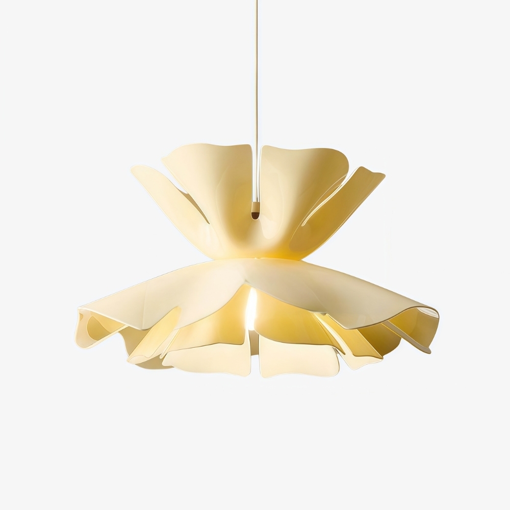 Floral Pendant Light - Modern Acrylic and Iron for Bedroom S402