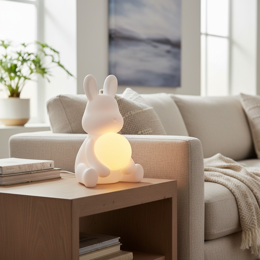 Creative Bunny Bedside Night Light S29