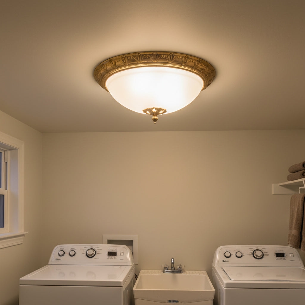 Deltana Flush Ceiling Lamp T1961