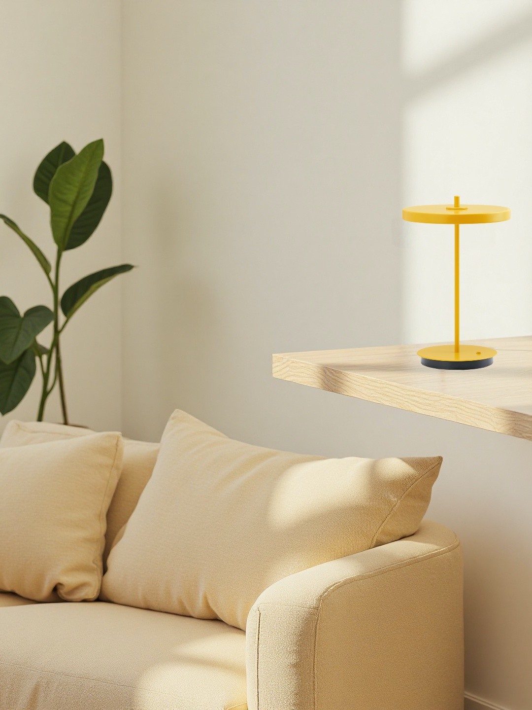 Nordic Monochrome Table Lamp – Portable Light for Any Room G103