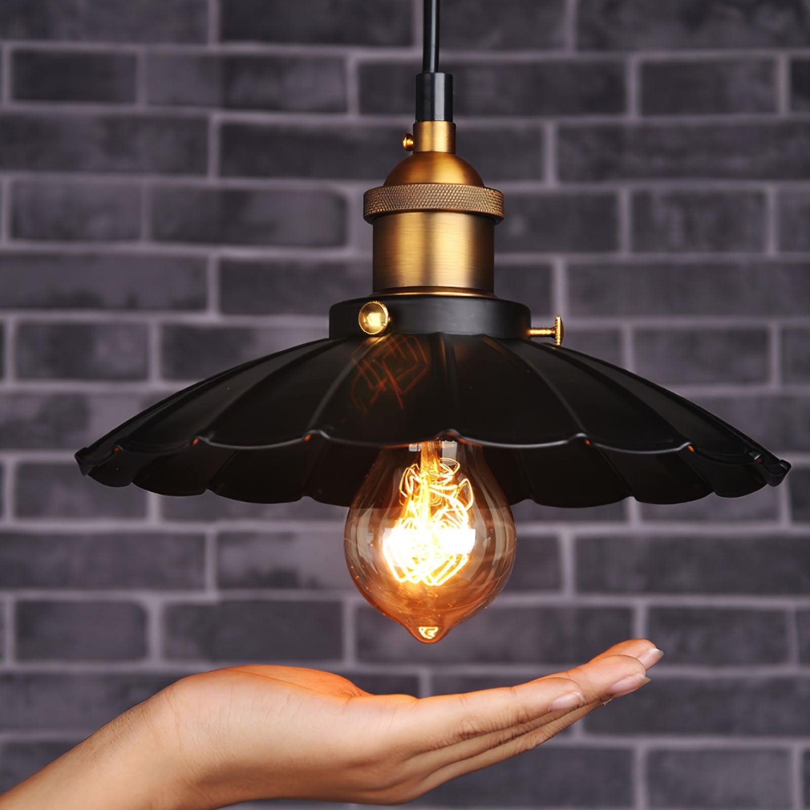 Black Skirt Pendant Light T1583