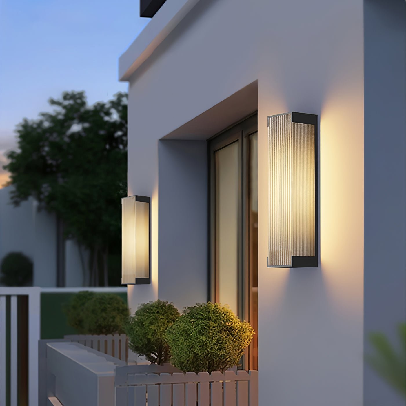Rectangular Outdoor Wall Light M328