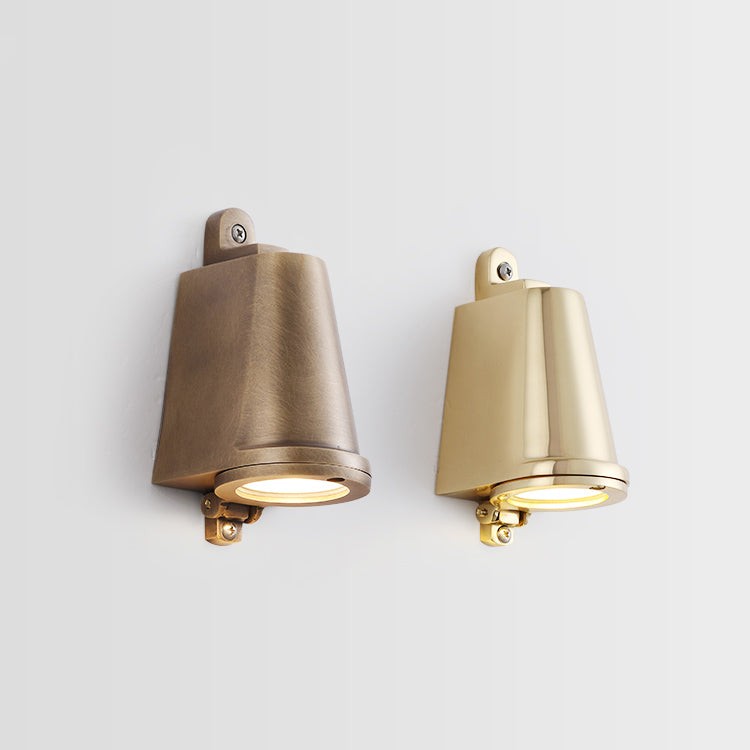 Bluebell Brass Outdoor Rain Proof Wall Light G107