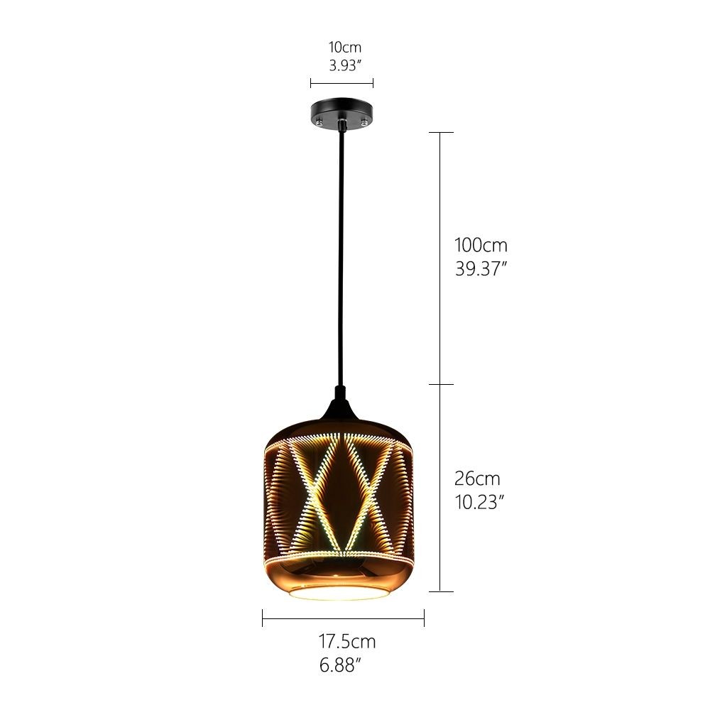 Modern 3D Colorful Nordic Pendant Lamp