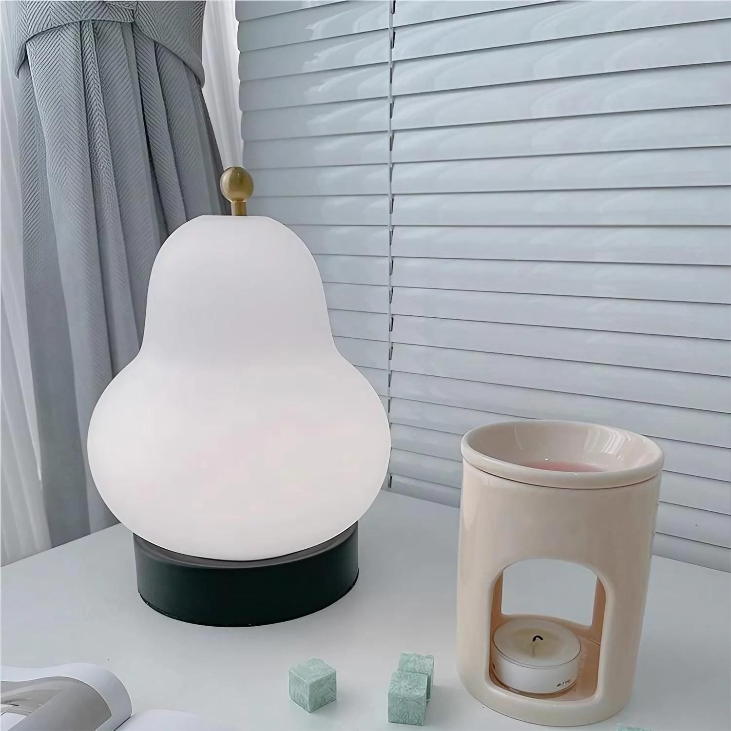 Rechargeable Pear Table Lamp LED Night Light