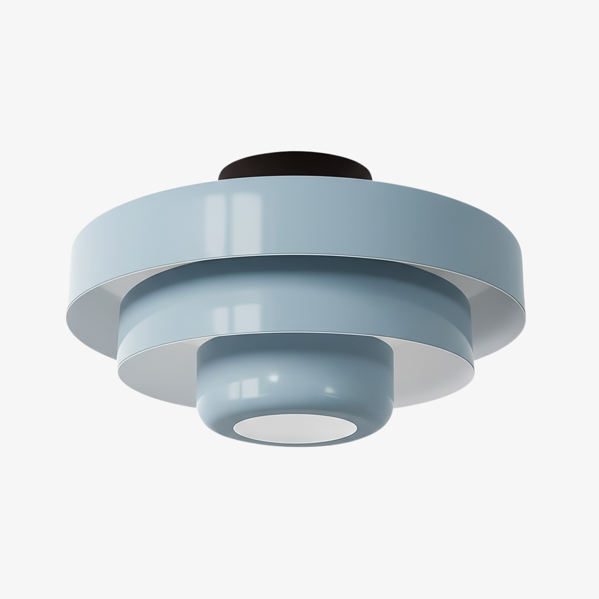 Veleora Triple Layer Disc Ceiling Light - Bauhaus Colorful Design S361