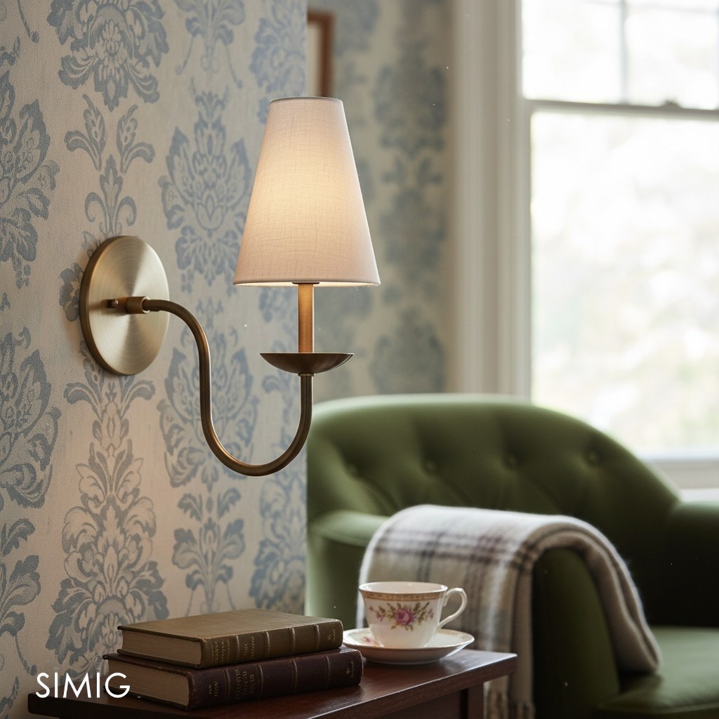 Curva Modern Geometric Wall Sconce – Ambient Lighting for Living Room T398